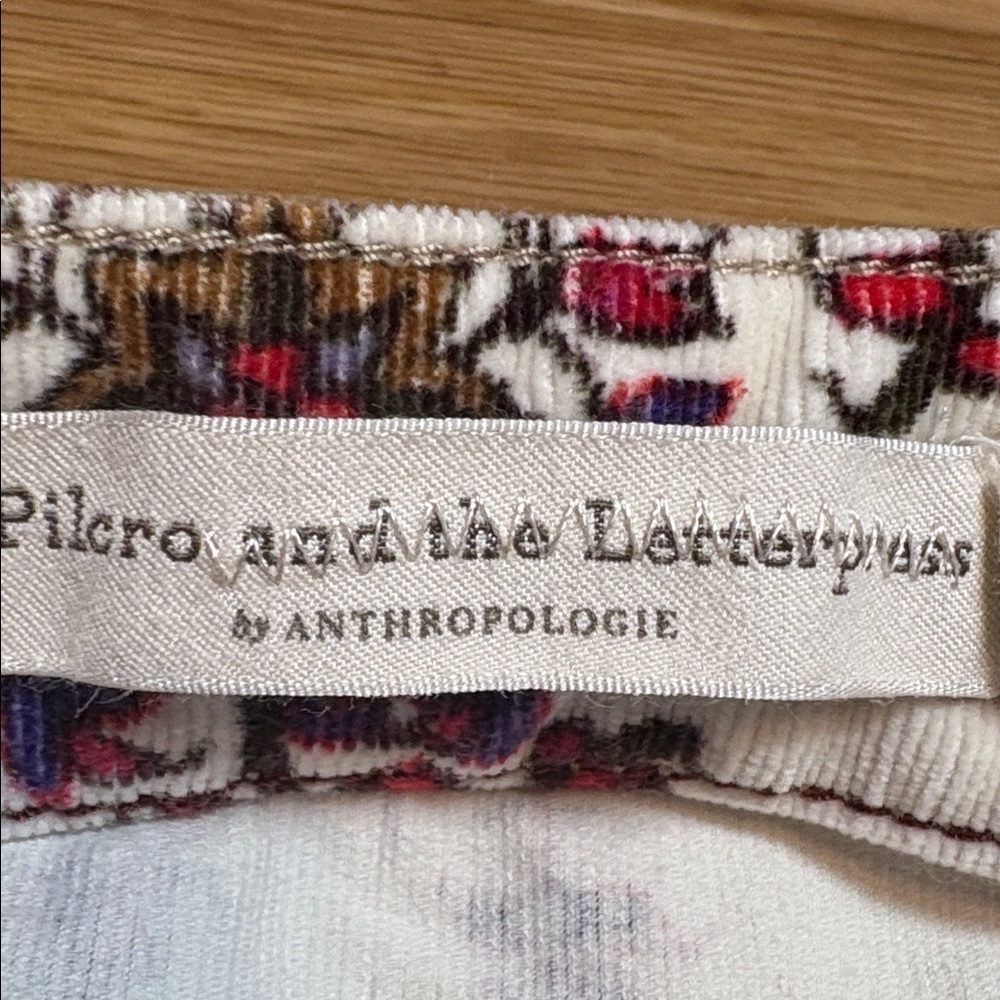 Pilcro and the Letterpress by Anthropologie Corduroy Bootcut Pants Women’s 32 - Picture 2 of 16